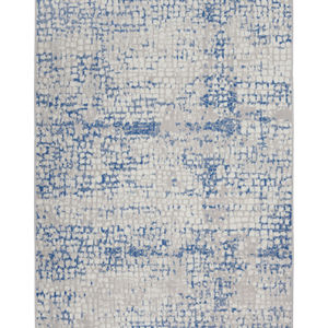 Whimsicle WHS07 Grey Blue Area Rug
