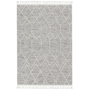 Willow 1102 Ivory Grey Honeycomb Area Rug