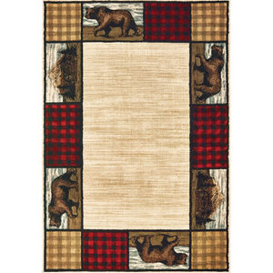 Woodlands 9603c Ivory/Multi Area Rug