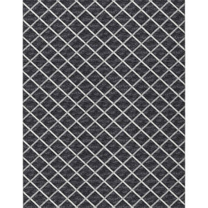 York YO1 Black Area Rug