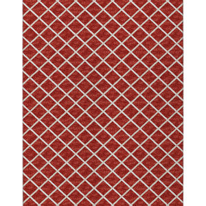 York YO1 Red Area Rug