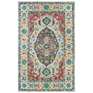 Zahra 75504 Grey/Pink Area Rug