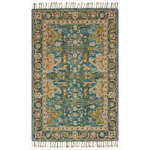 Zharah ZR-12 Blue/Navy Area Rug
