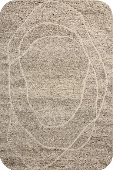 Otis OTT-01 Oatmeal/Ivory 2'3"x3'9" Area Rug