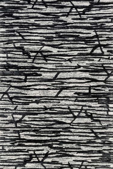 Juneau JY-07 Ivory/Black Area Rug