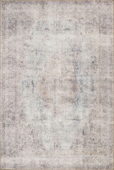 Loren LQ-04 Silver/Slate Area Rug