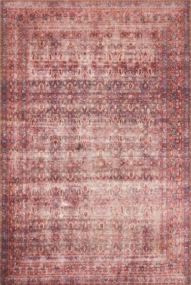 Loren LQ-05 Eggplant/Crimson Rug