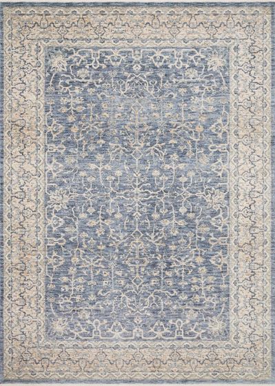 Pandora PAN-04 Dark Blue/Ivory Area Rug