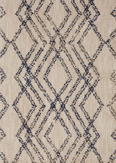 Cosmopolitan French Affair Ink Blue by Patina Vie Area Rug