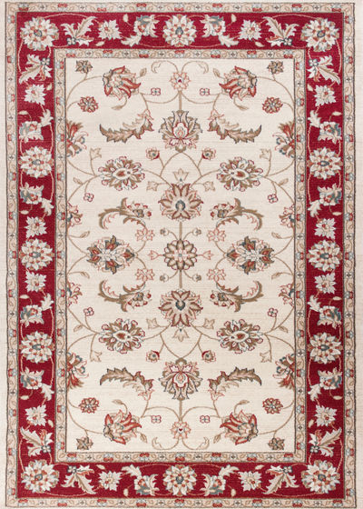 Avalon 5613 Ivory/Red Mahal Area Rug