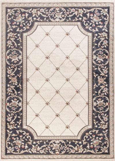 Avalon 5614 Ivory/Grey Courtyard Area Rug