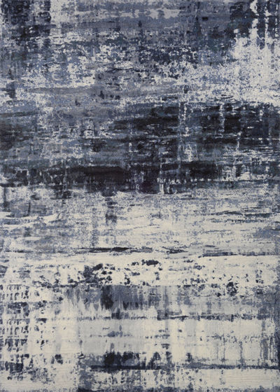 Easton Abstract Mosaic Slate Area Rug