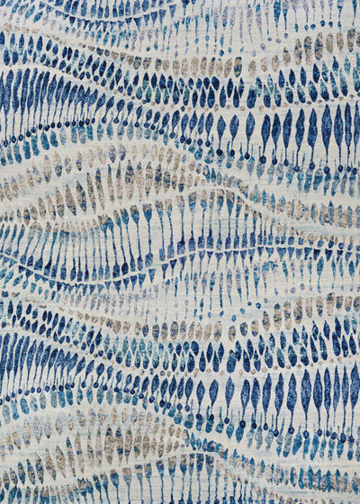 Easton Charles Bone/Blue/Multi Rug