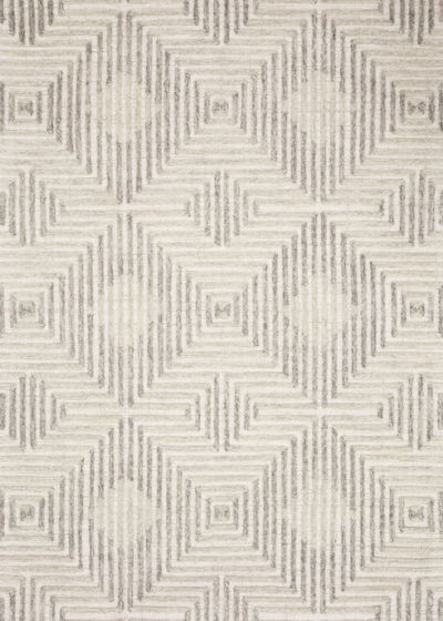 Ehren EHR-02 Grey/Silver Area Rug