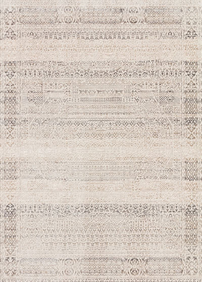 Homage HOM-05 Ivory/Silver Area Rug