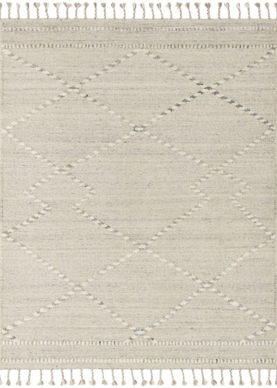 Iman IMA-03 Ivory/Lt. Grey Area Rug