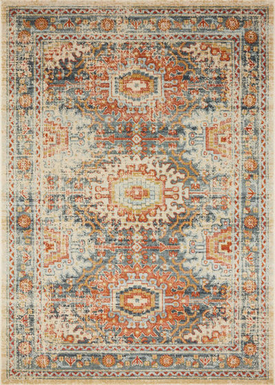 Jocelyn JOC-03 Mist/Multi Area Rug