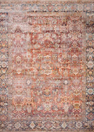 Layla LAY-02 Spice/Marine 9'0"x12'0" Area Rug