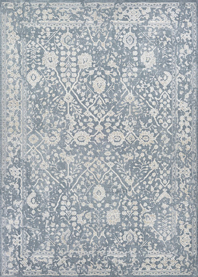 Marina Lillian Slate Blue/Oyster Area Rug