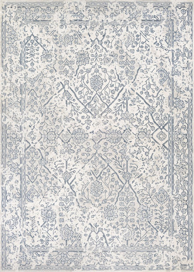 Marina Lillian Oyster/Slate Blue Area Rug