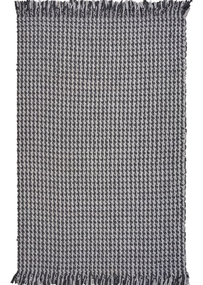 Maui 1341 Grey Houndstooth Area Rug