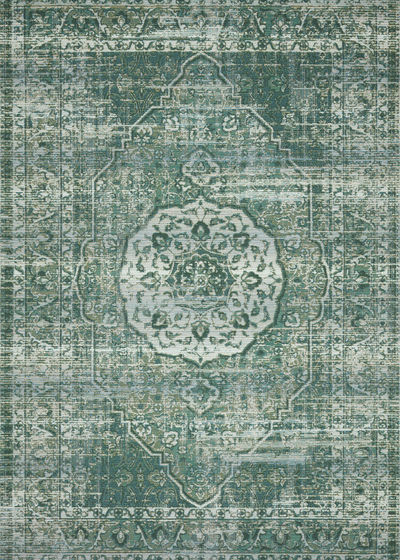 Mika MIK-06 Green/Mist Area Rug