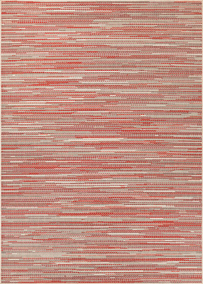 Monaco Alassio Sand/Maroon Rug