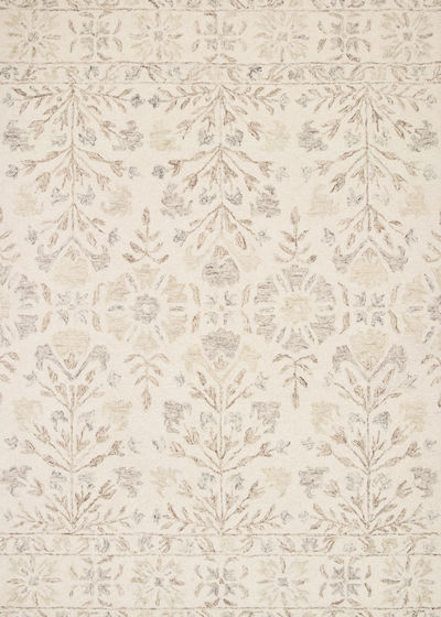 Norabel NOR-02 Ivory/Neutral Area Rug