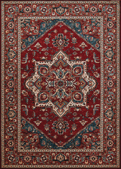Old World Classic Antique Mashad Antique Red Rug