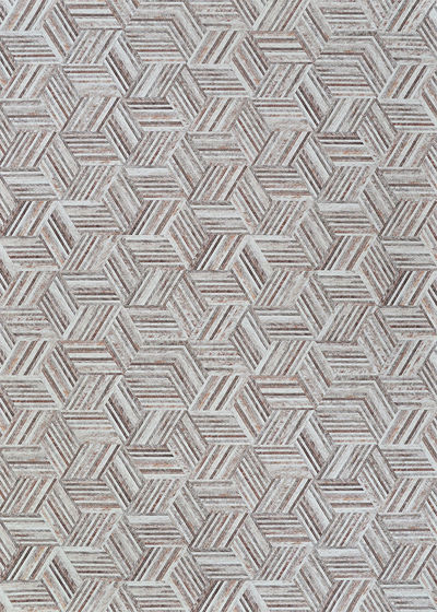 Prairie Geo Mosaic Grey Blush Area Rug