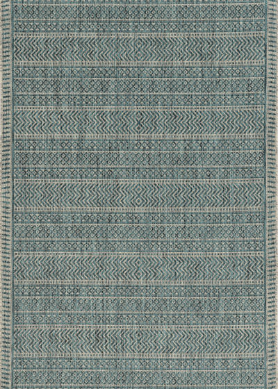 Provo 5755 Teal Horizon Area Rug
