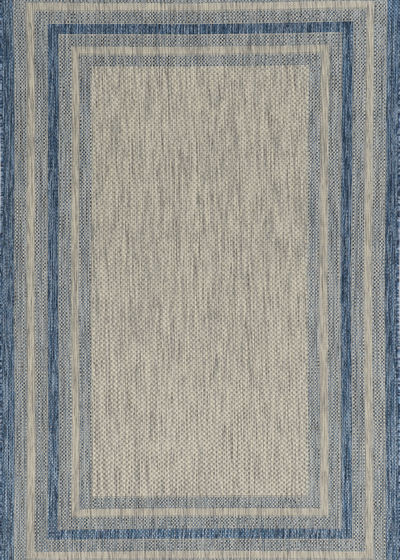 Provo 5756 Grey/Denim Cape Cod Area Rug