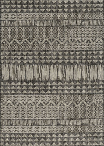 Provo 5761 Charcoal Tribe Area Rug