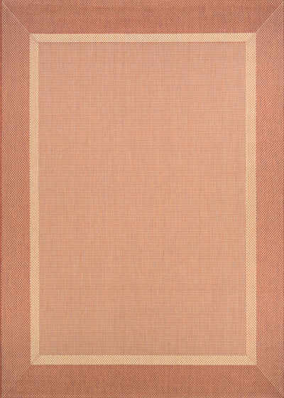 Recife Stria Texture Natural/Terra Cotta Rug