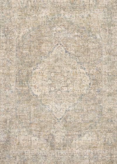 Revere REV-08 Granite/Blue Area Rug