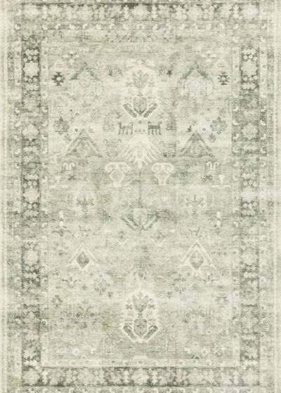 Rosette ROS-04 Steel/Graphite Area Rug