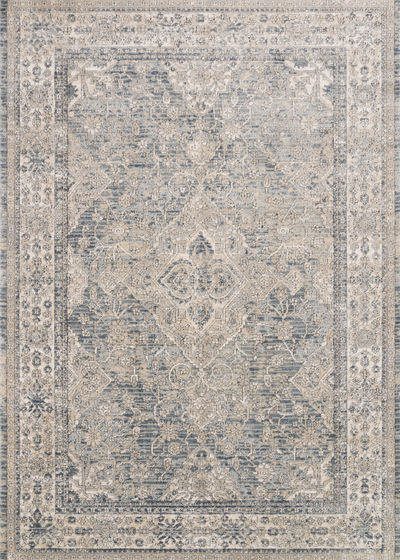 Teagan TEA-04 Sky/Natural 6'7"x9'2" Area Rug