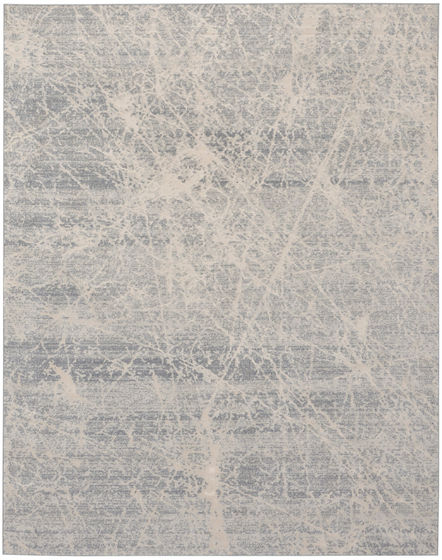 Exhale EXL02 Ivory Grey Area Rug