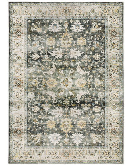 Charleston cha08 Charcoal/Gold Area Rug