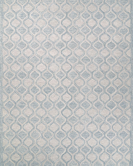 Silverthorne Mosaic Cornflower Area Rug