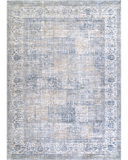 Couture Persian Garden Pewter-Mode Beige Rug