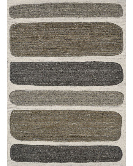 Lotus Pagoda Earth 5'x8' Area Rug