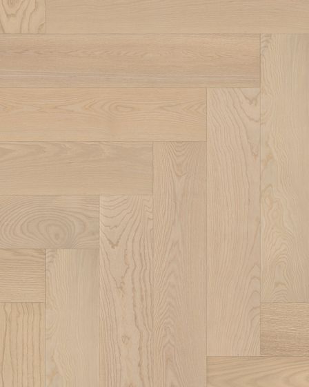 European Ash Herringbone Plaza Hardwood