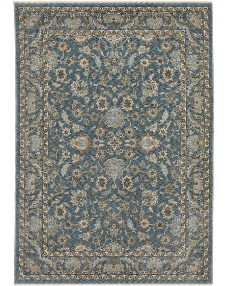 Aberdeen 70h Blue/Beige Area Rug