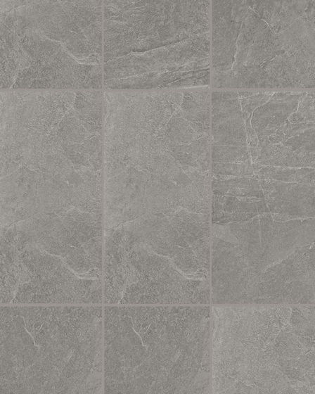 Absolute Grey Porcelain Slate Matte Tile