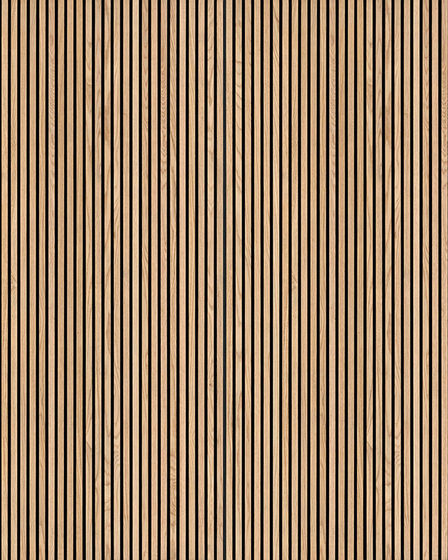 Acoustic Wood Slat Wall Panel Natural