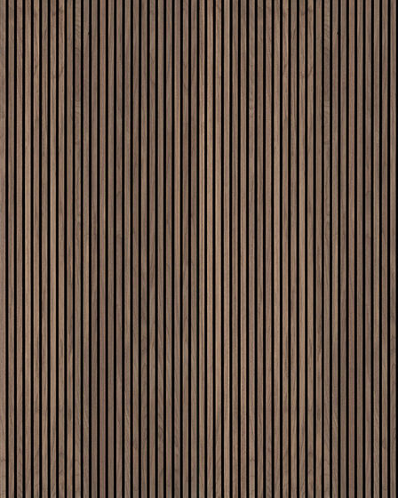 Acoustic Wood Slat Wall Panel Tawny