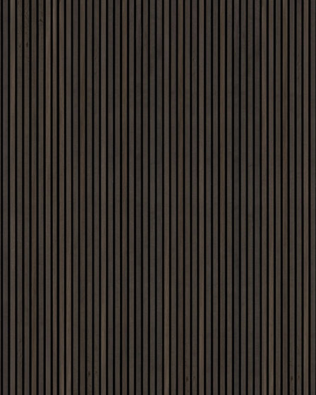 Acoustic Wood Slat Wall Panel Umber