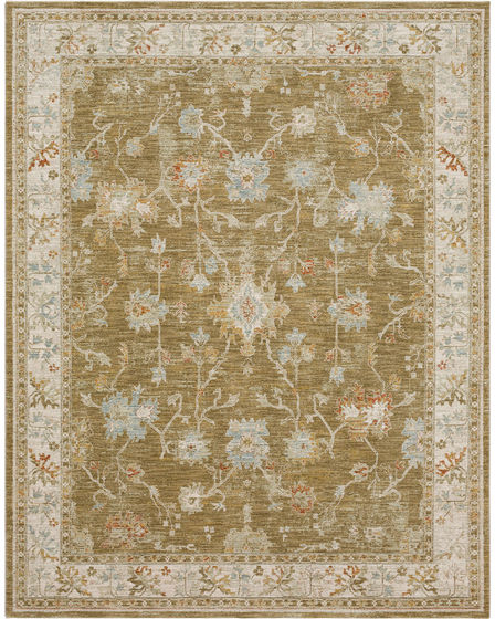 Adalia Iznik Brown Area Rug
