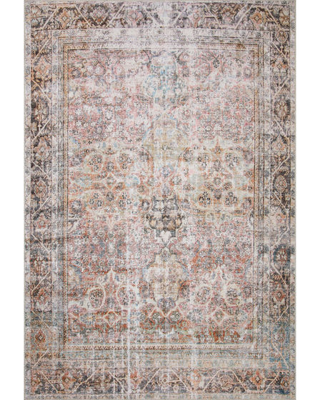 Adrian ADR-05 Sunset/Charcoal Area Rug